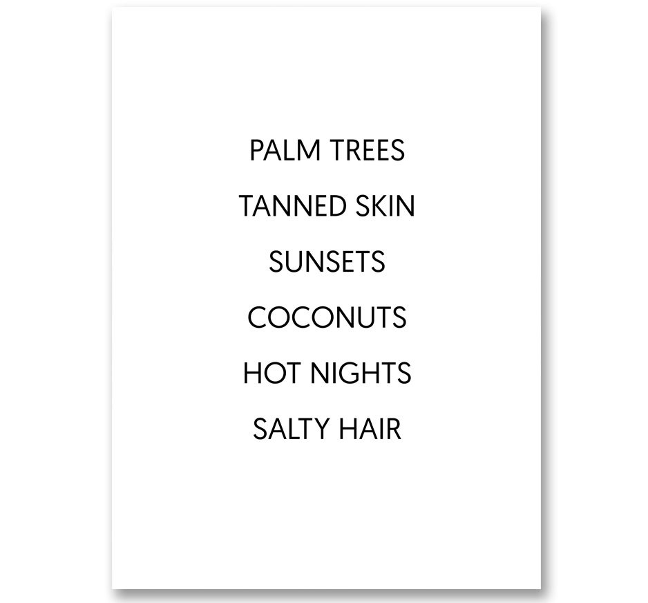 Palm Coconut Poster