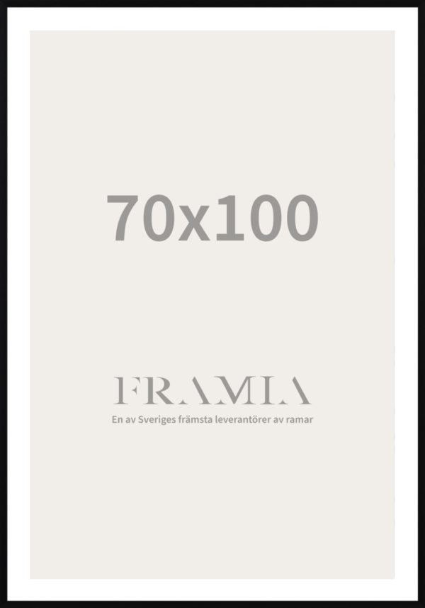 Frame 70x100(Svart) - Framia