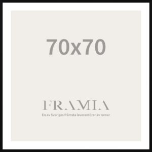Frame 70x70(Svart) - Framia